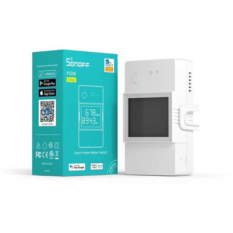 Sonoff Wi-Fi Smart Power Meter Switch POW Elite POWR320D 20A