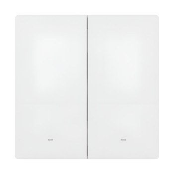 Sonoff Matter Over Wi-Fi Smart Wall Switch SwitchMan M5 2-Gang (Neutral Wire), White
