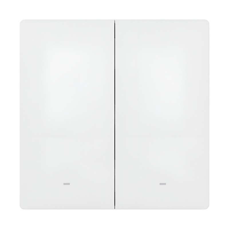 Sonoff Matter Over Wi-Fi Smart Wall Switch SwitchMan M5 2-Gang (Neutral Wire), White
