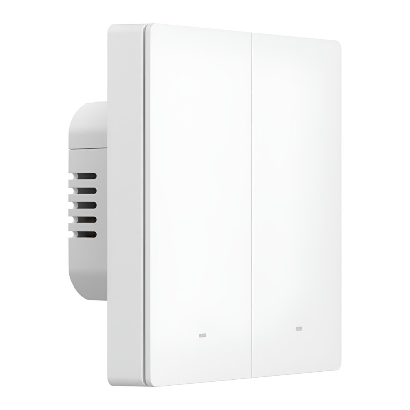 Sonoff Matter Over Wi-Fi Smart Wall Switch SwitchMan M5 2-Gang (Neutral Wire), White