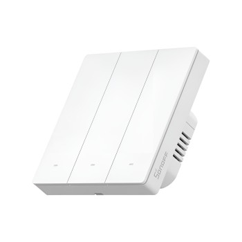 Sonoff Matter Over Wi-Fi Smart Wall Switch SwitchMan M5 3-Gang (Neutral Wire), White
