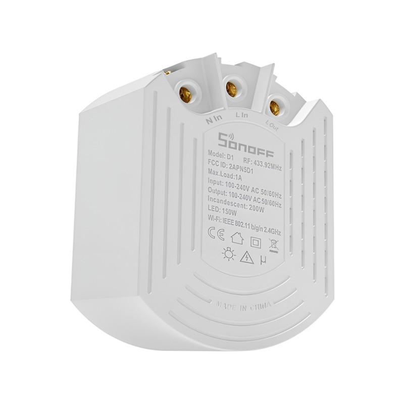 Sonoff Wi-Fi Smart Dimmer Switch D1