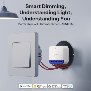 Sonoff Matter Over Wi-Fi Smart Dimmer Switch MINI Extreme MINI-DIM