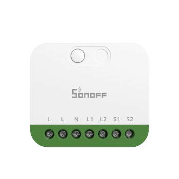 Sonoff Matter Over Wi-Fi Smart Wall Switch MINI-2GS-E Mini Duo 2-Gang (Neutral Required)
