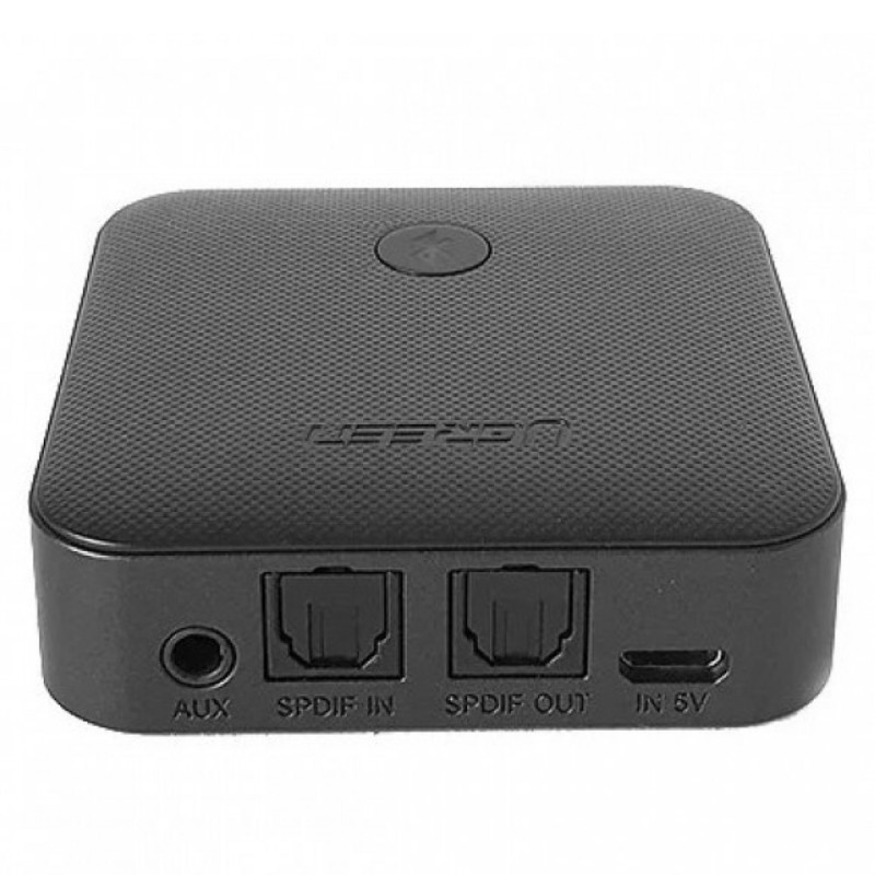 UGREEN Adapter Audio Transmitter + Receiver Bluetooth V5.0, Battery 200mAh, up to 10hours CM144, Black