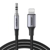 UGREEN Cable AUX Lightning to 3.5mm 1M MFI US315, Black