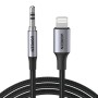 UGREEN Cable AUX Lightning to 3.5mm 1M MFI US315, Black