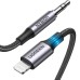 UGREEN Cable AUX Lightning to 3.5mm 1M MFI US315, Black