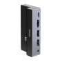 UGREEN HUB 5in1 for iPad Pro Type-C 3.0 to 2*USB 3.0 + HDMI + 3.5mm PD 100W CM317, Silver
