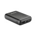 Intenso® Power Bank 10000 mAh Chargingstation Integrated Xs 1000 TypeC Cable, Black