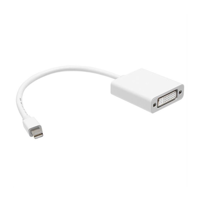 LMP Mini-DisplayPort to DVI adapter, Mini-DP to DVI monitor, White