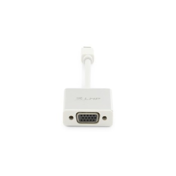 LMP Mini-DisplayPort to VGA adapter, Mini-DP to VGA monitor, White