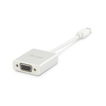 LMP Mini-DisplayPort to VGA adapter, Mini-DP to VGA monitor, White