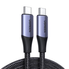 UGREEN Cable Type-C 3.1 to Type-C 3.1 Gen2, 5A/100W, 1M, Thunderbolt 3 Aluminum US355, Black