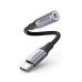 UGREEN Cable Audio Adapter Type-C to 3.5mm 0.1M AV161, Grey