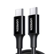 UGREEN Cable Type-C 2.0 to Type-C 2.0, 5A/100W, 1M, Black | US300