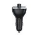 UGREEN FM Bluetooth Transmitter V5.0 + Car Charger 1*USB-A 3.0 QC3.0 + 1*Type-A 2.0 + 1*USB-C PD + TF Slot CD229, Black