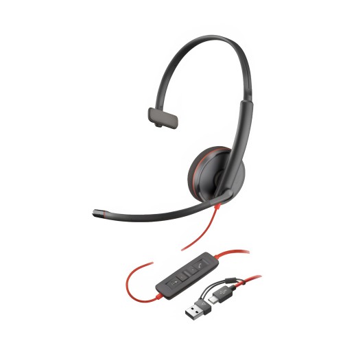 Poly Headset Blackwire C3210 Mono USB-C