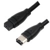 LMP FireWire 800 to FireWire 400 cable, 9-6 pin, 0.5 m