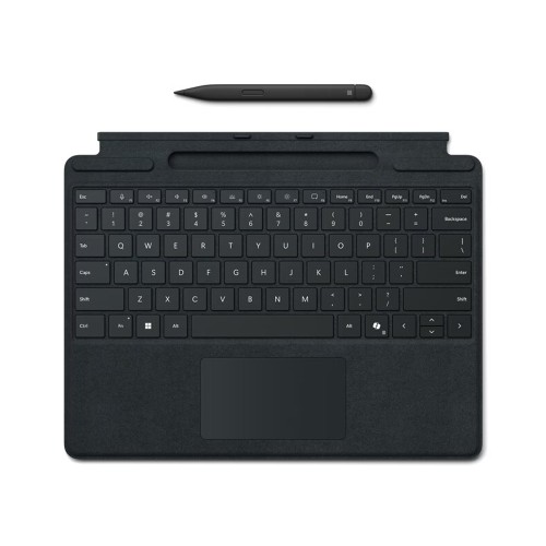 Microsoft Surface Pro 10/11 Keyboard inkl. Pen2 +Copilot Taste - Black