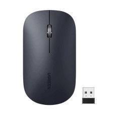 UGREEN Mouse Wireless Optical 4000dpi Slim Silent MU001, Black