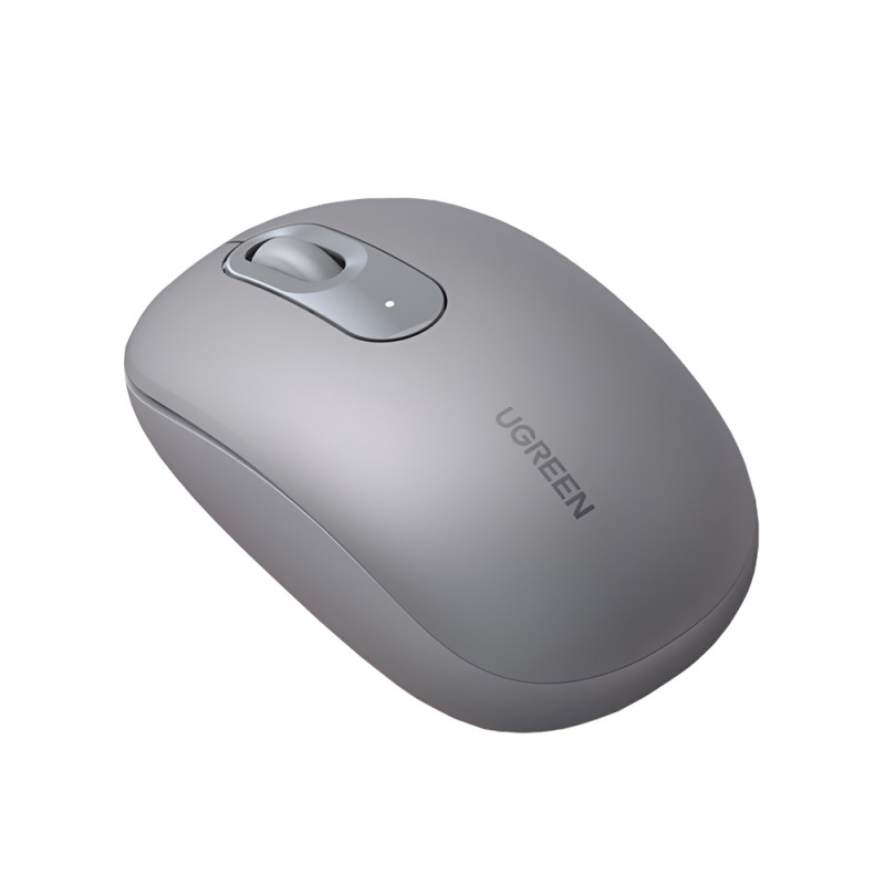 UGREEN Mouse Wireless Optical 2400dpi Silent MU105, Moonlight Gray