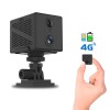 O-KAM Mini Security Camera Built-in 3000mAh 1080P, 4G, App O-KAM, Black