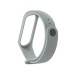 Strap Silicone Sport Mi Band 5 Gray