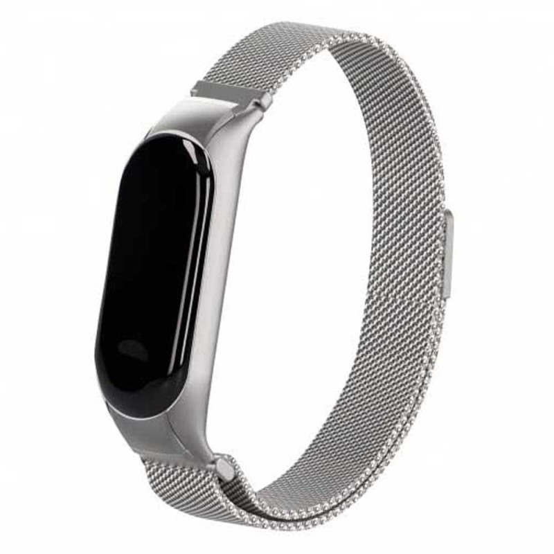 Strap Metal Mi Band 5 Silver