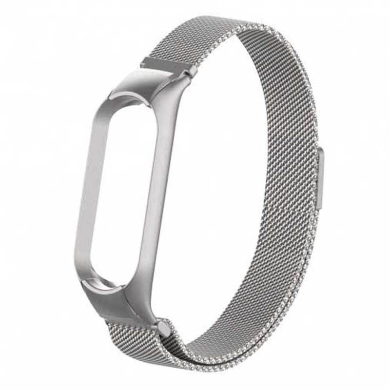 Strap Metal Mi Band 5 Silver