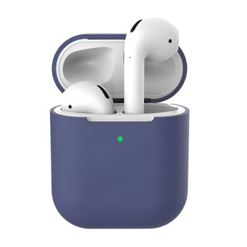 Helmet Case Silicone Airpods 2, Dark Blue