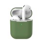 Helmet Case Silicone Airpods 2, Darck Green