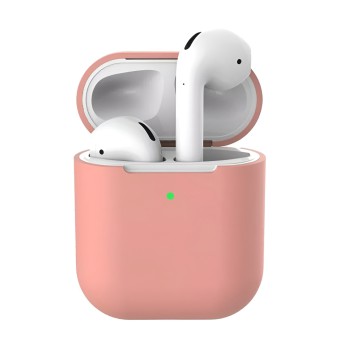 Helmet Case Silicone Airpods 2, Rose Red