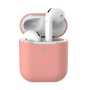 Helmet Case Silicone Airpods 2, Rose Red