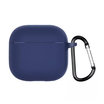 Helmet Case Silicone Airpods 4, Dark Blue