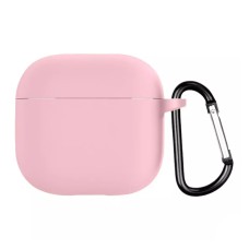 Helmet Case Silicone Airpods 4, Sand Pink