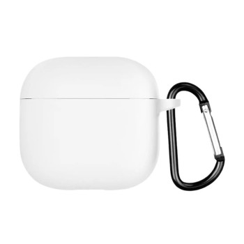 Helmet Case Silicone Airpods 4, White