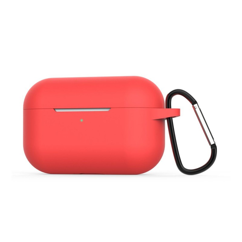 Helmet Case Silicone Airpods Pro 2, Rose Red
