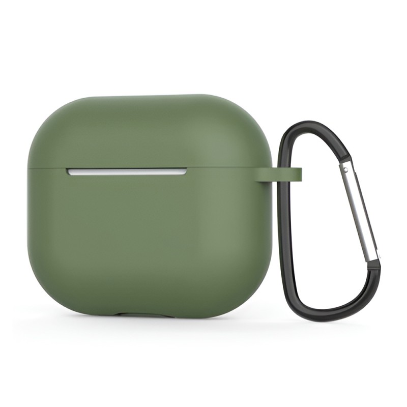 Helmet Case Silicone Airpods Pro, Pine Green