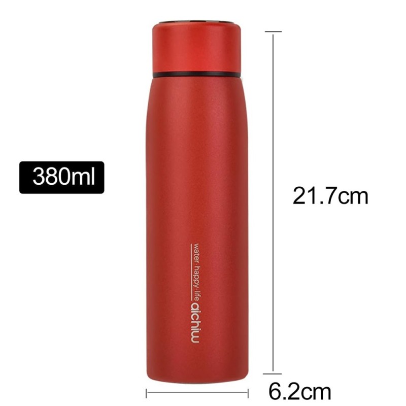 Aichiw Thermos LED AI-D108 380 ML, Red