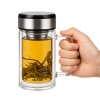 Aichiw Glass Thermos Mug with infuse system AI-D163 380 ML