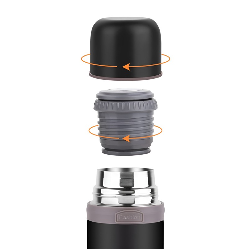 Aichiw Thermos AI-D71A 500 ML, Black