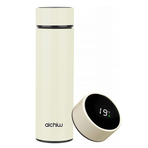 Aichiw Thermos LED with infuse system AI-HW808 450 ML, White