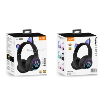 Musen Wireless Headphones on Ear LK-029, Pink