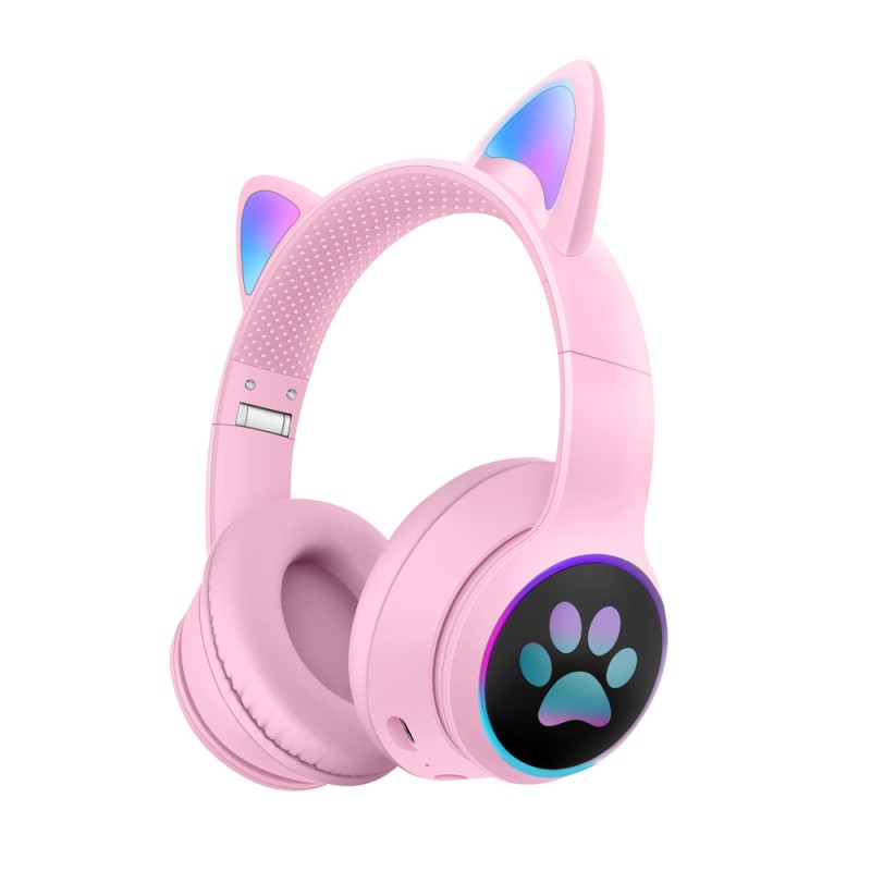 Musen Wireless Headphones on Ear LK-029, Pink