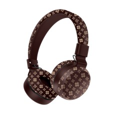 Musen Wireless Headphones on Ear LK-806, Brown