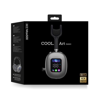 Musen Wireless Headphones on Ear Max 500, Silver