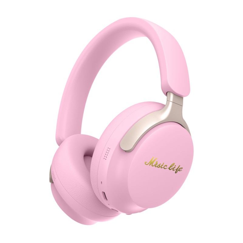Musen Wireless Headphones over ear AKZ-22, Pink