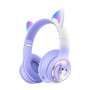 Musen Wireless Kids Headphones on ear AKZ-60 (Cat), Purple