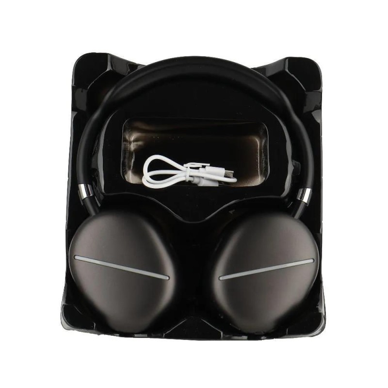 Musen Wireless Headphones on ear AKZ-MAX10, Black